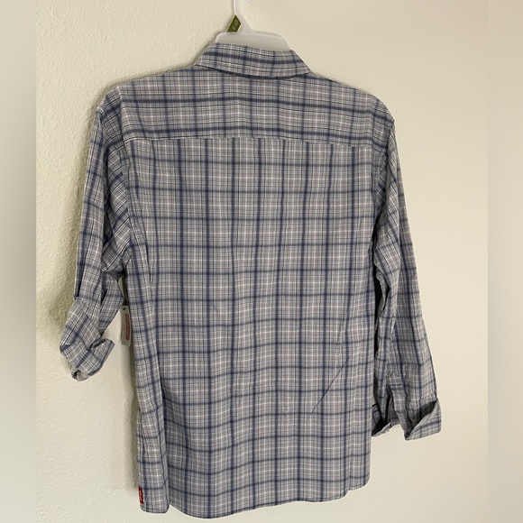 Wrangler Mens Cowboy Wash Plaid Shirt Casual Button Down XL NWT - Picture 3 of 4